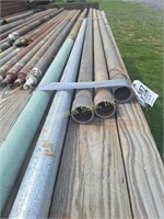 (6) 2" Galvanized Pipe - 8' to 14' Long