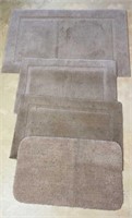 Area rugs (some wear & Stains)