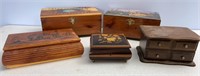 Cedar & Other Wooden Jewelry Boxes