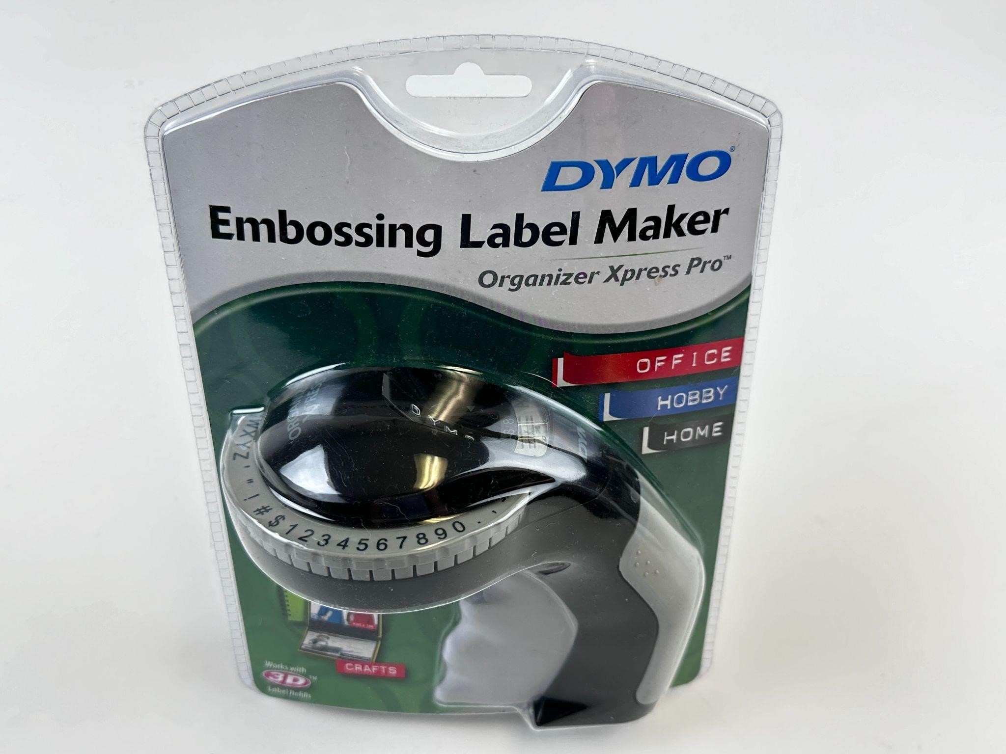 New Dymo Embossing Label Maker
