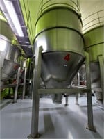 S/S Conical Base 15,000L Product Dry Storage Silo
