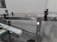 PVC Belt Inclined Conveyor, 2.8m x 150mm