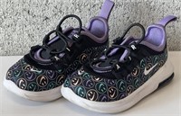 Purple & Black Air Max Shoes (Size 5)