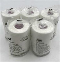 3m 5 Rolls Of Soft Cloth Surgical Tape 4inx10yd