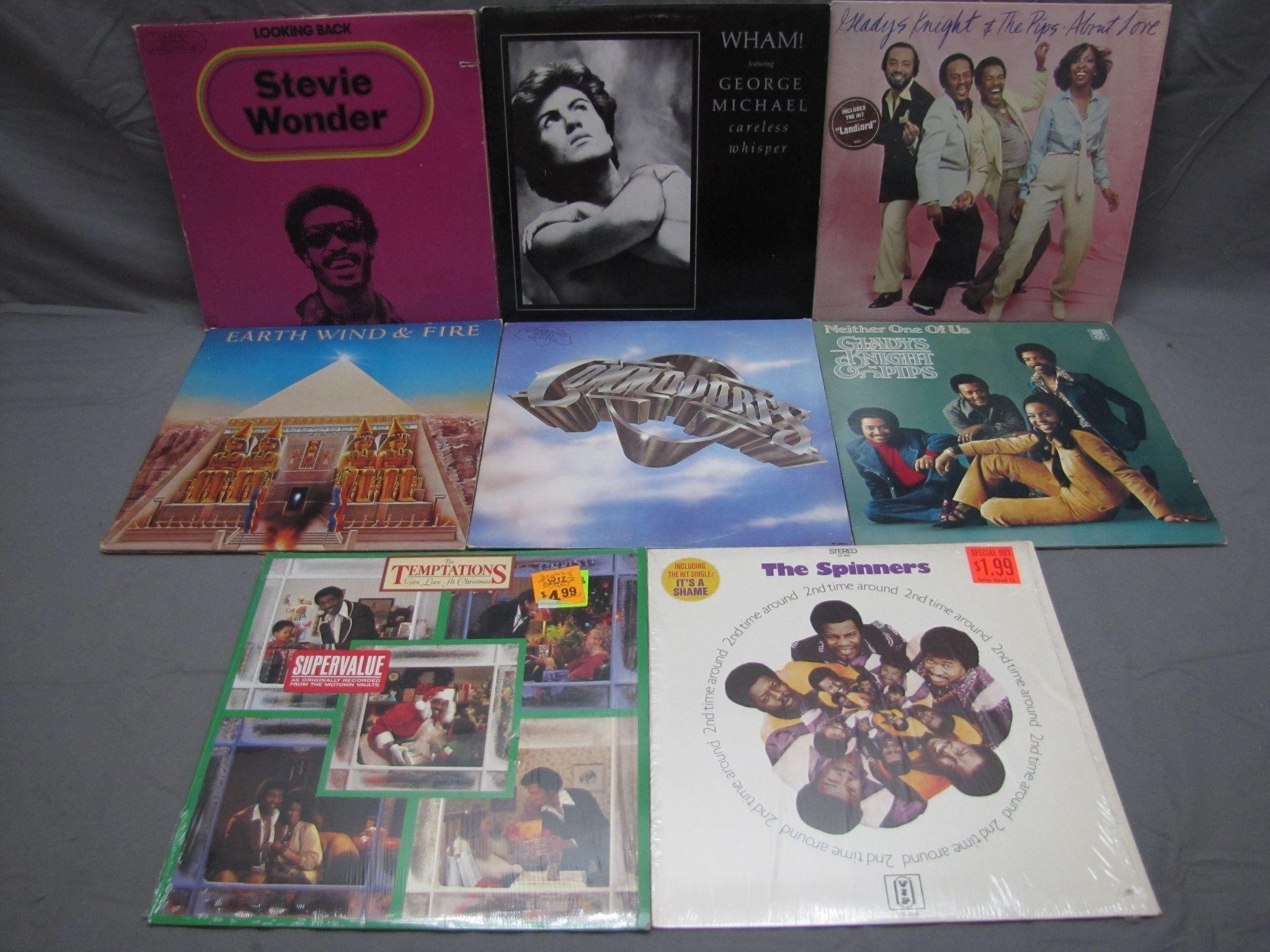8 Vintage Vinyl Records
