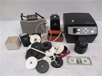 Vintage Photography & Video Editing Equipment