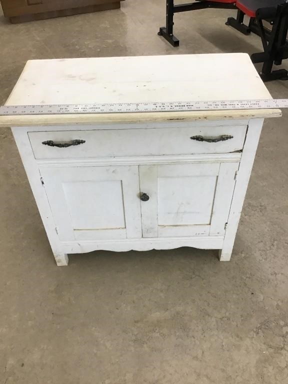 Nice old painted wash stand