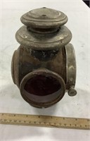 Vintage lensed lantern