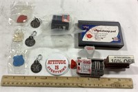 Misc lot w/ stamps & ink cartridge