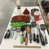 Kitchen lot w/ utensils