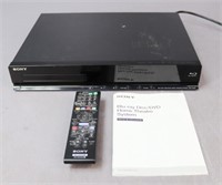 Sony Blu-Ray/DVD Player w/Remote