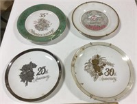 Anniversary plates