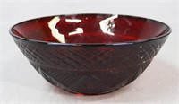 Cristal d'Arques "Ruby Red" Bowl