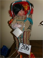 DANBURY MINT PAPOOSE BABY DOLL
