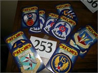 LOT OF ARI FORCE PATCHES