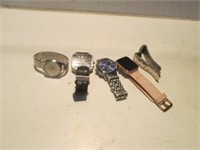 LOT ASSORTED WATCHES- NEED REPAIR OR FOR PARTS