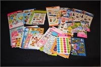Lot Numerous Childrens Stickers & Tattoos