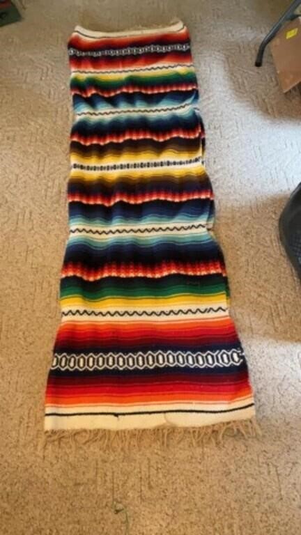 Striped Weaved Wool Mexican/Native American