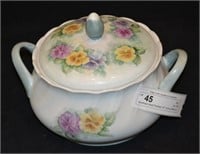 Sheffield hand Painted 10" Tureen With Lid