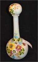Mexican 14" Bone China Vase & Topper Vase