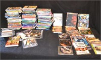 Lot DVD Movies and Music CDs