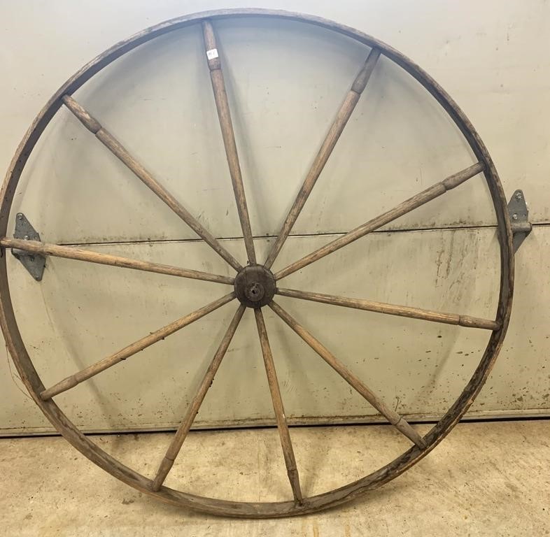 Antique Wooden Wheel -NO SHIPPING