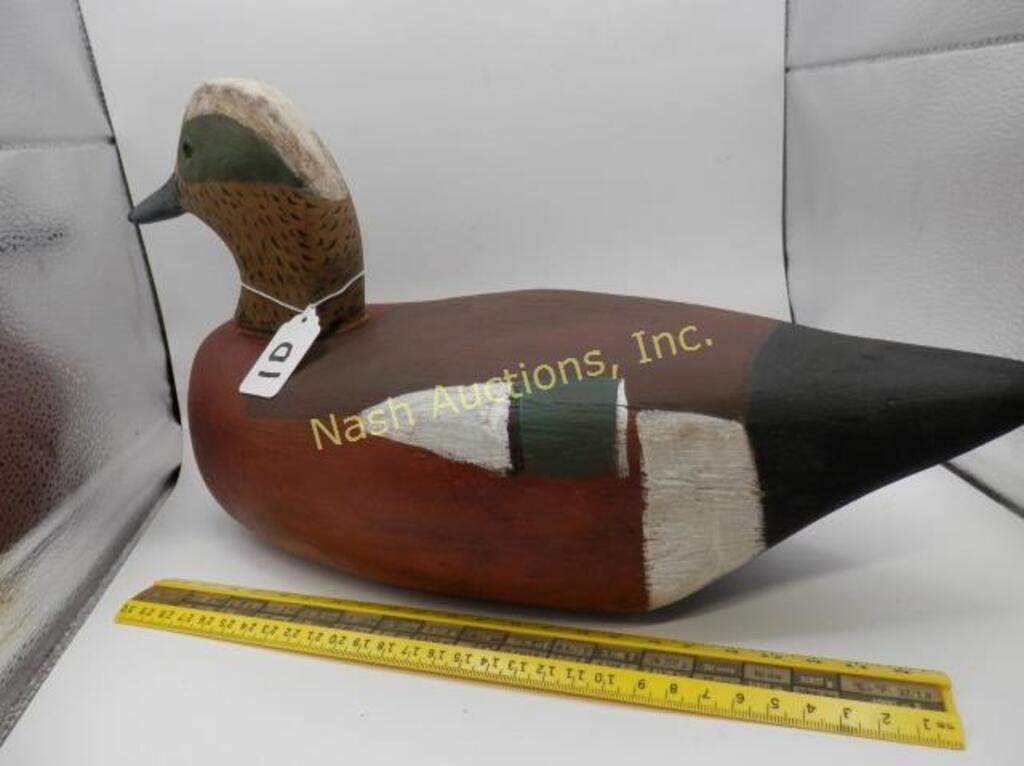 signed Daryl Culpepper rigged out widgeon