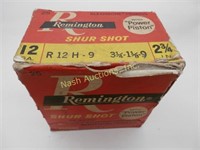 Remington 12 gauge #9 2 3/4 in-full box