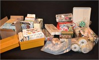 Lg Lot Sewing Supplies, Patterns, Thread & More