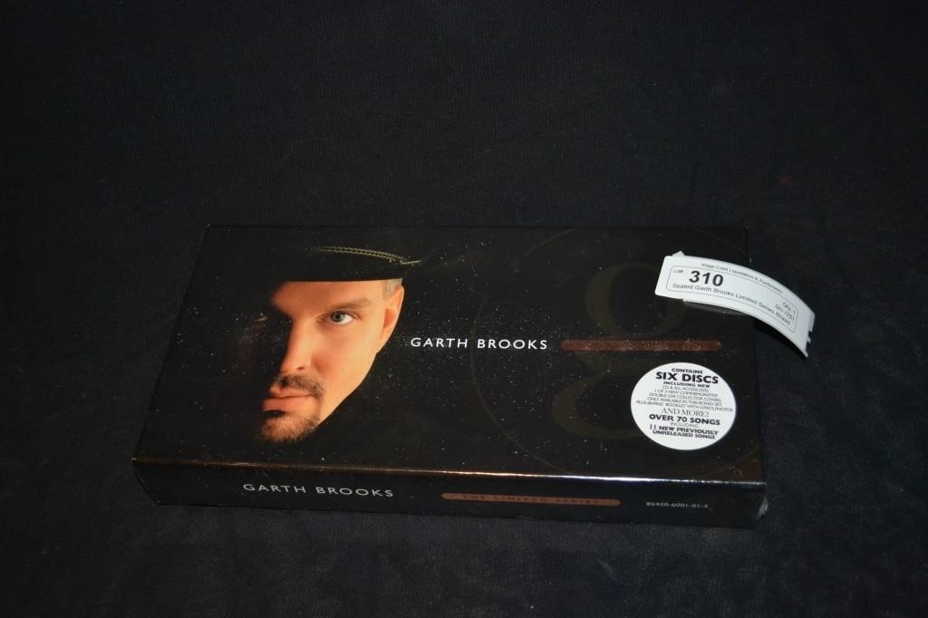 Sealed Garth Brooks Limited Series Boxed CD Set