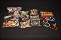 Lg Lot Numerous Pieces Costume Jewelry