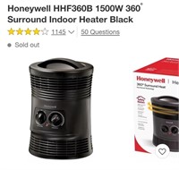 Honeywell 360° Surround 1500W Heater