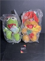 Baby Kermit & Baby Fozzie Bear McDonald Toys