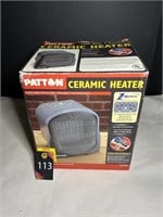 Patton Ceramic Heater - No Remote