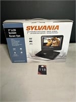 Sylvania 7" Portable DVD Player - New