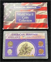 American Heritage WWII Coin Collection in Box