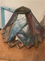 Antique Stained Glass Lamp Shade