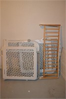 2 Baby Gates & Bed Safety Rail