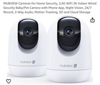 MUBVIEW Cameras for Home Security
