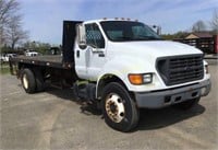 2001 FORD F-650 W/ 19FT FLAT BED
