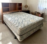 Full size bed and headboard