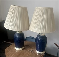 Table lamps - navy blue