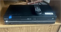 Toshiba VHS and DVD player