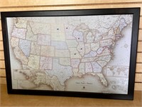 Magnetic Map of The USA