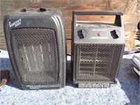 2 SMALL AREA HEATERS