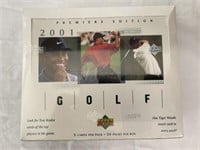 2001 Upper Deck Premier Ed Golf Cards