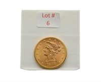 1886 U.S. $10 Gold Coin