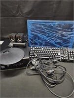 Computer-HP with STG monitor, speakers, 2