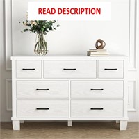 Farmhouse Dresser with 7 Drawers AS IS FINAL SALE