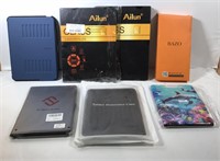 New Lot of 7 Tablet Cases & Screen Protecters